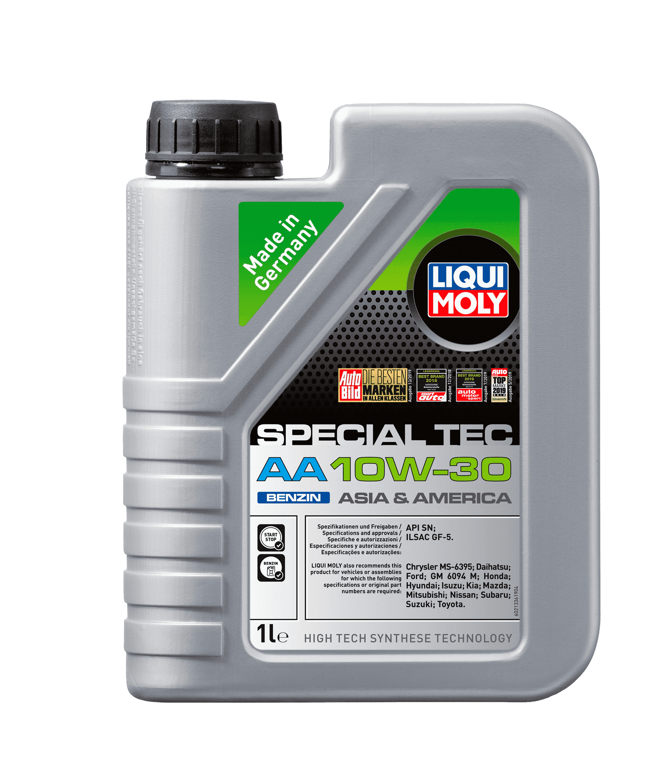 Моторное масло Liqui Moly Special Tec AA Benzin 10W-30, 1л